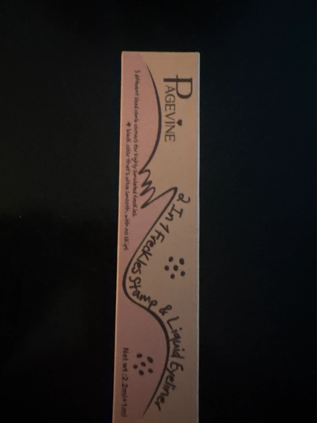 ⚽️ NEW PAGÉVINE 2-in-1 Freckles Stamp & Liquid Eyeliner