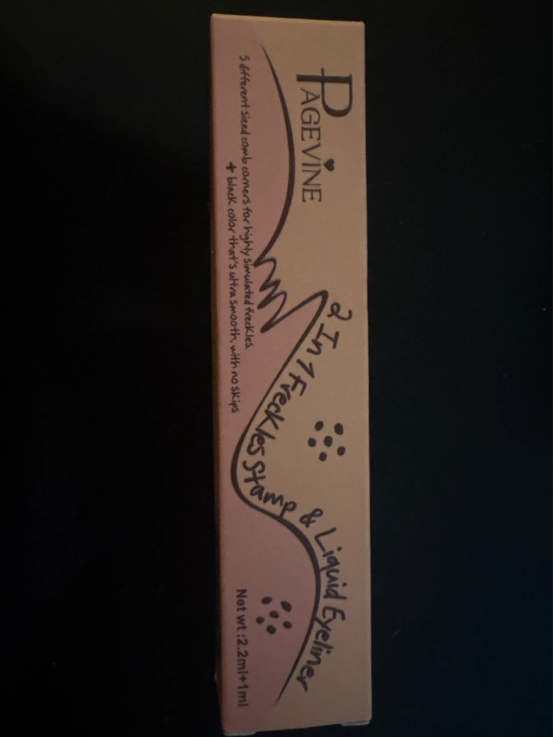 ⚽️ NEW PAGÉVINE 2-in-1 Freckles Stamp & Liquid Eyeliner - photo 4