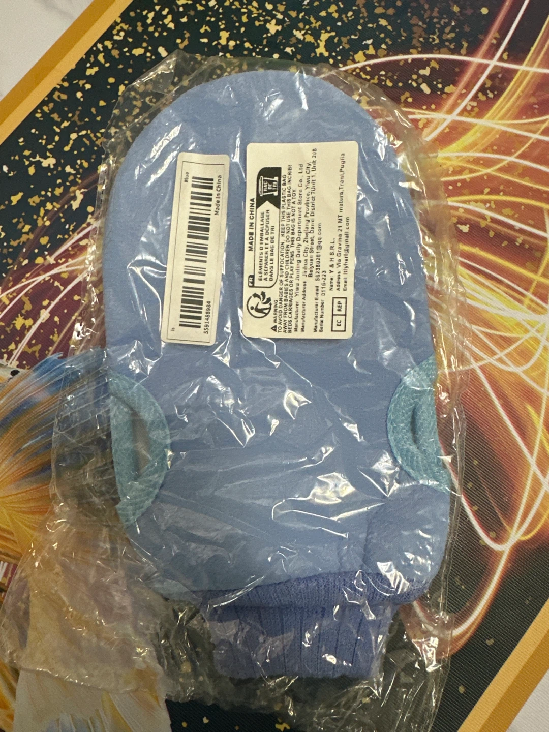 ⚽️ Blue Exfoliating Mitt - photo 2
