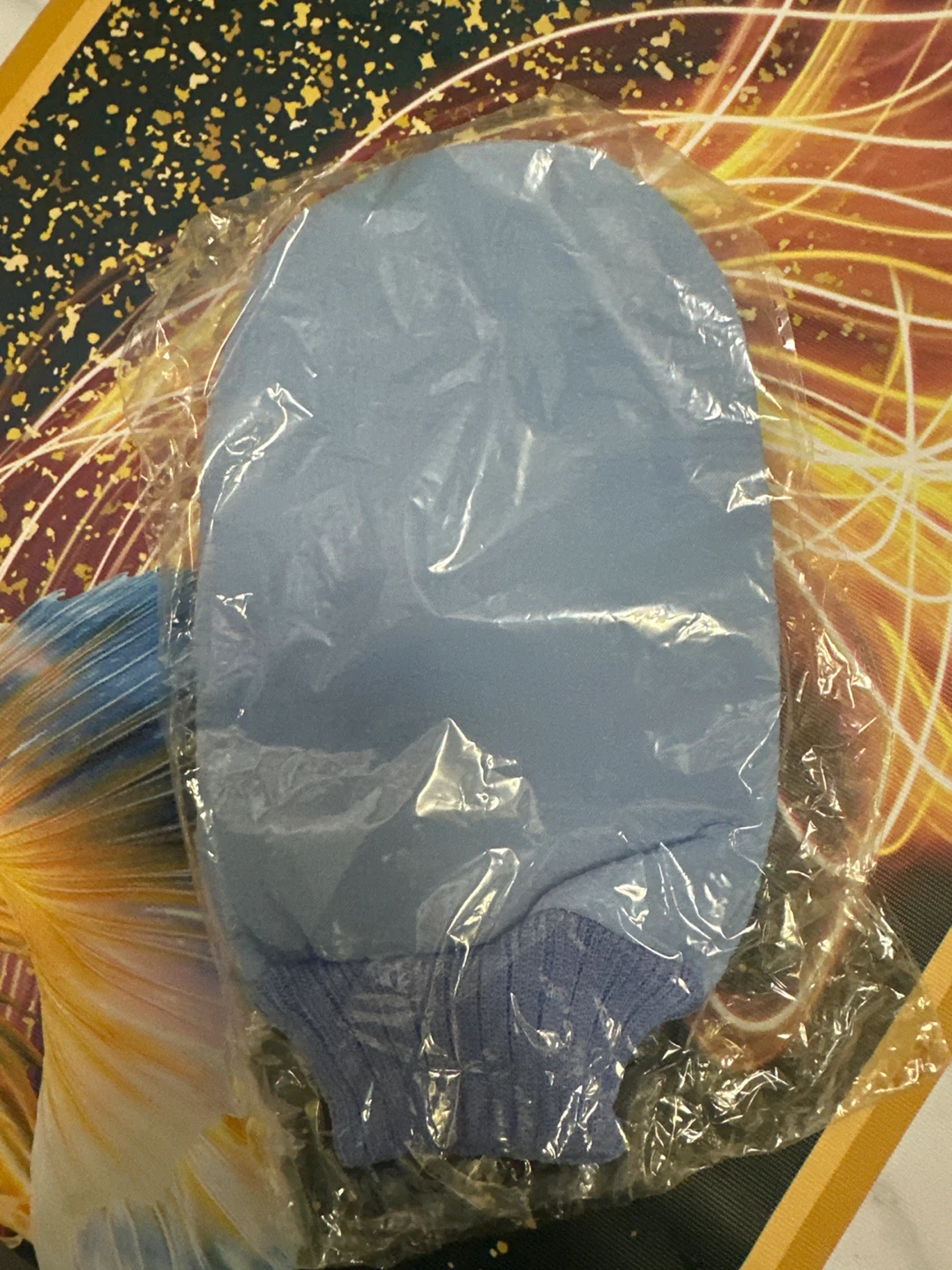 ⚽️ Blue Exfoliating Mitt