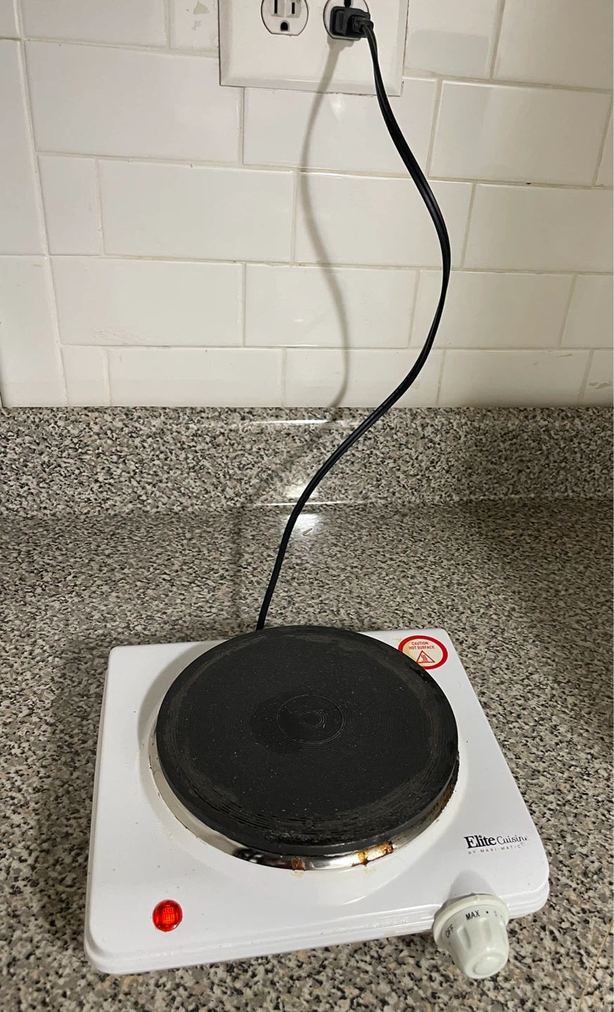 ⚽ Elite Cuisine Electric Burner - photo 4