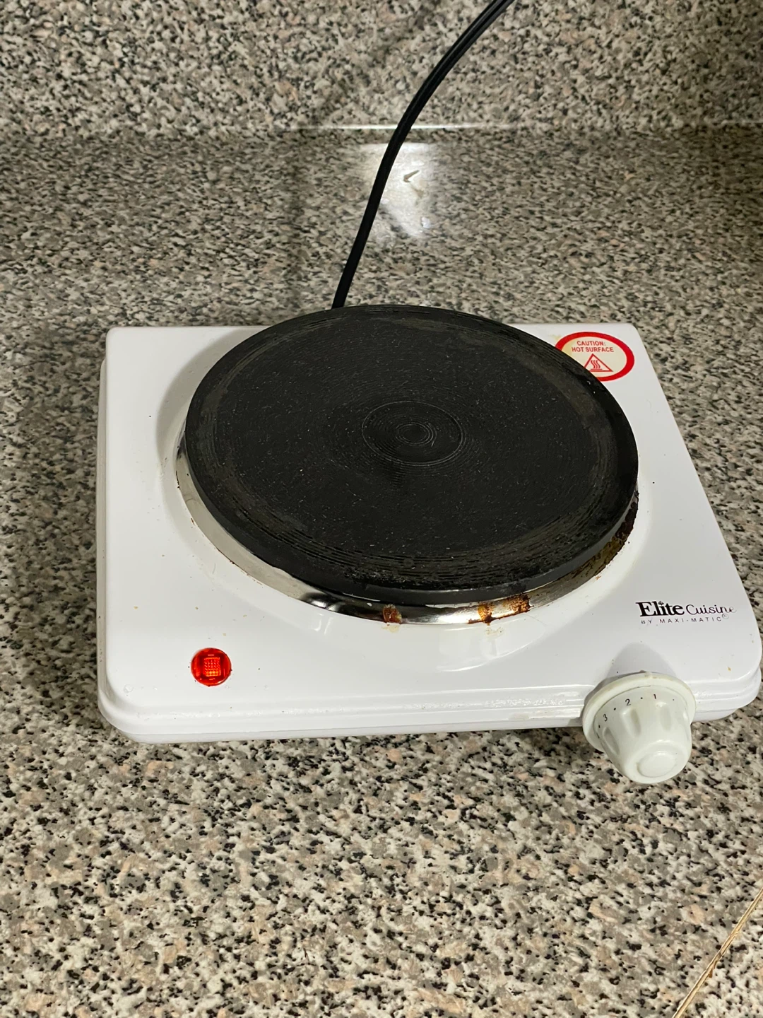 ⚽ Elite Cuisine Electric Burner - photo 5