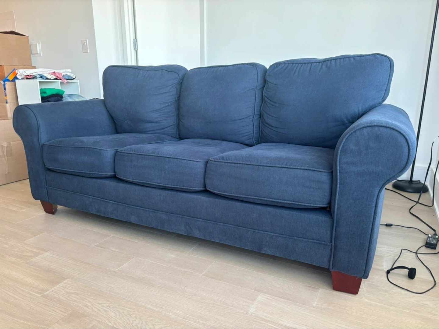 Dark Blue Sofa Bed