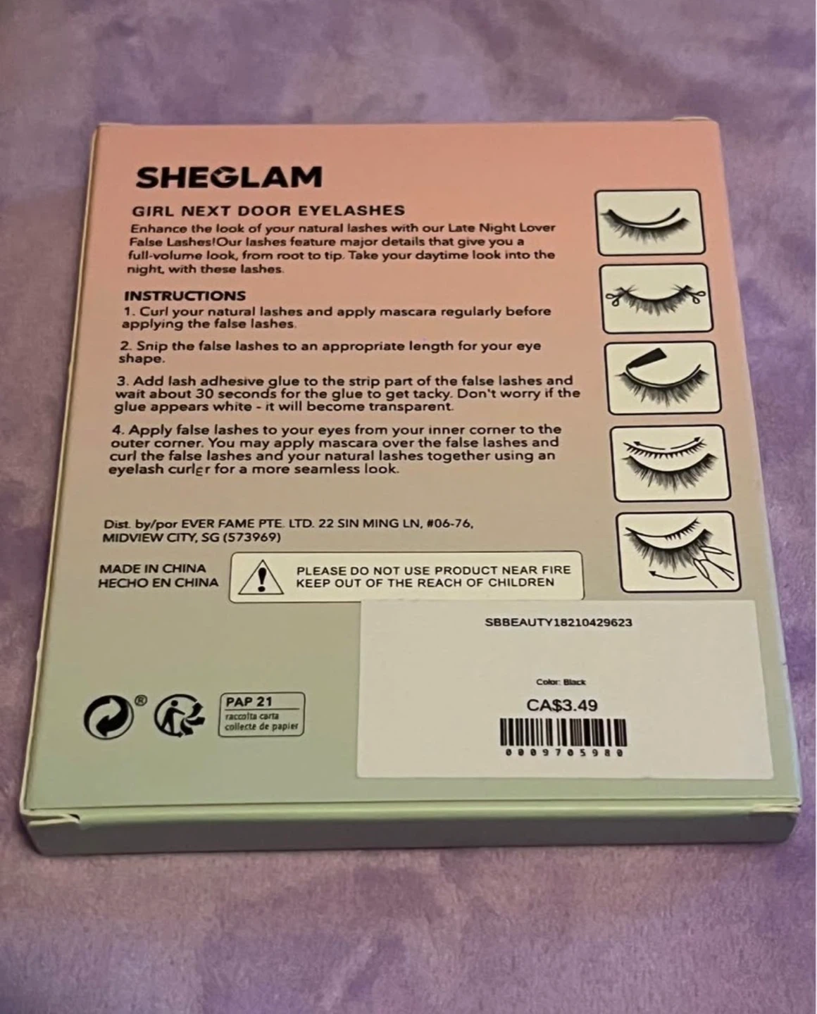 SHEGLAM Girl Next Door False Eyelashes - Jesssa - photo 3