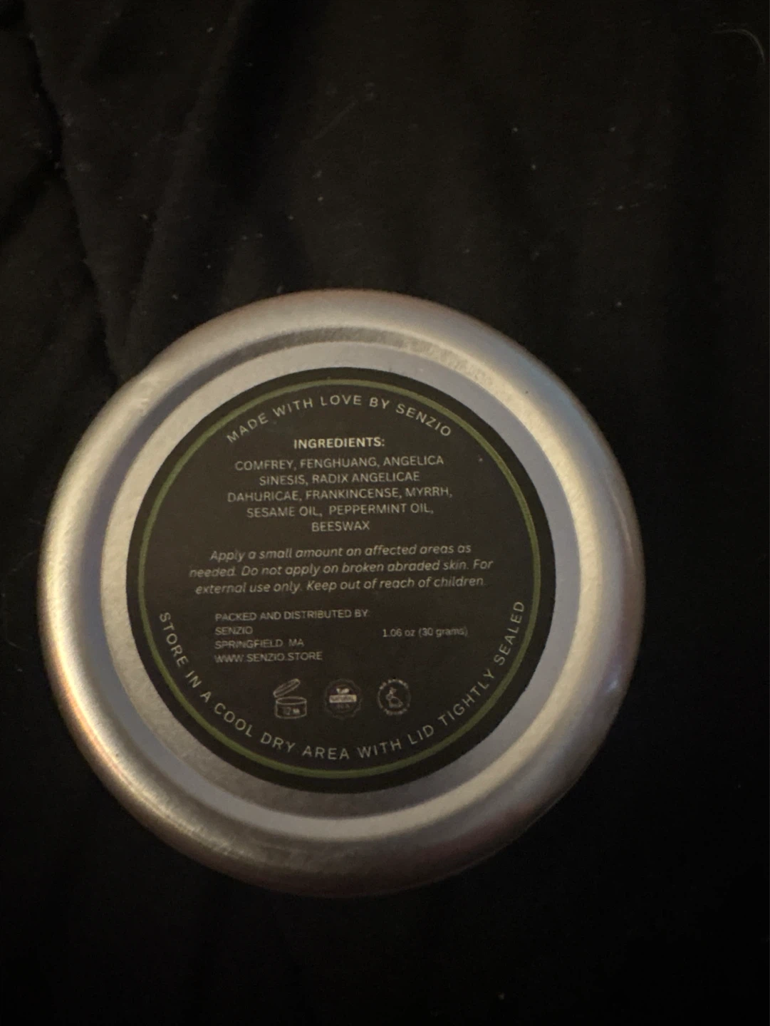 ⚽️ Senzio Miracle Balm Soothing & Healing 1.06 oz - photo 2