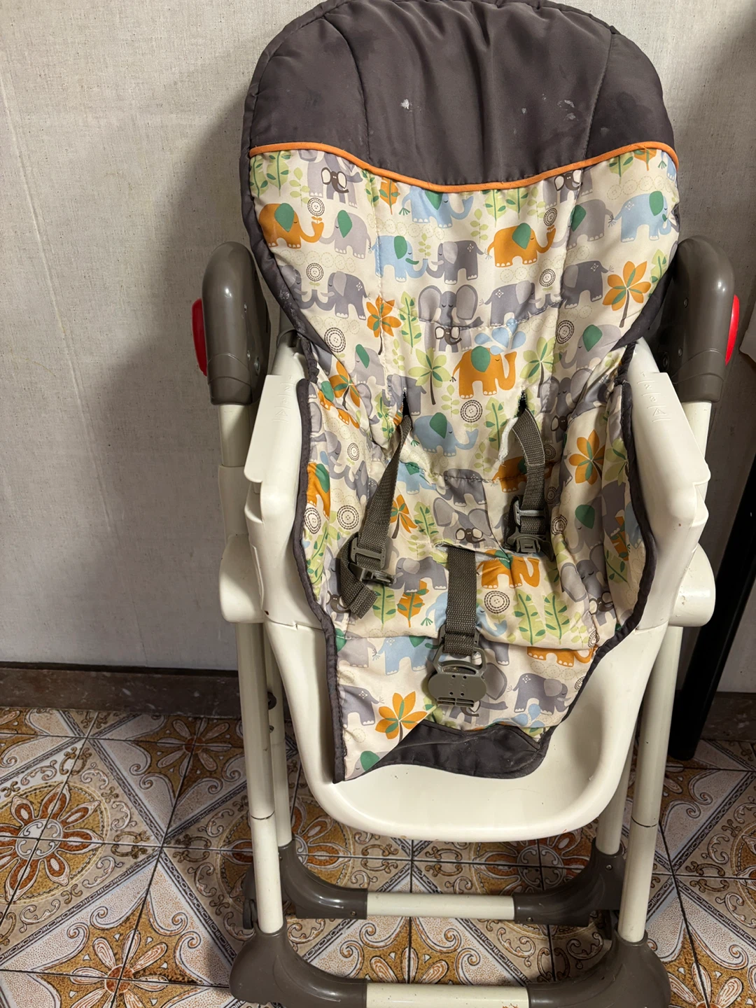 Elephant Print Baby High Chair - photo 3