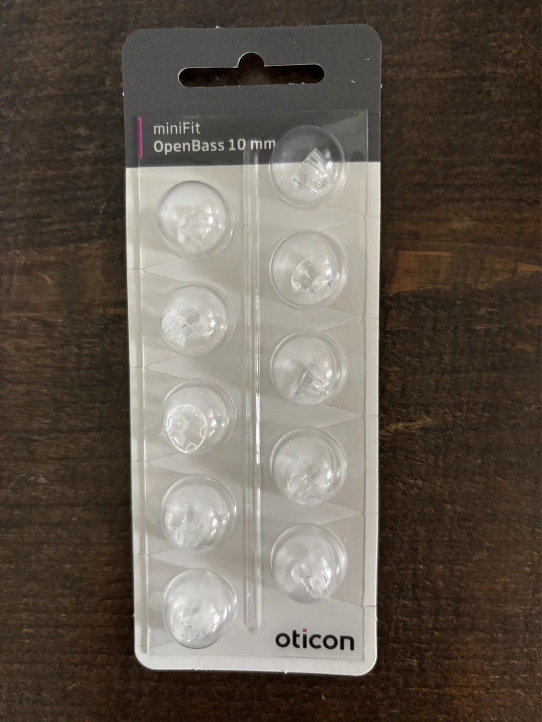 ⚽️Oticon miniFit OpenBass 10 mm Ear Domes