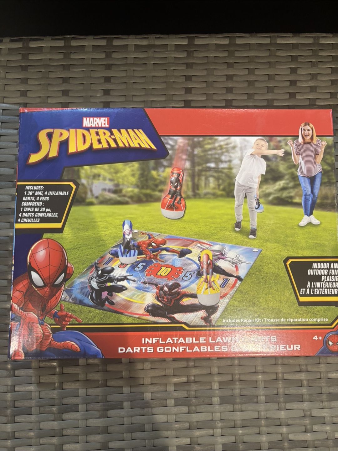 Marvel Spider-Man Inflatable Lawn Darts Game