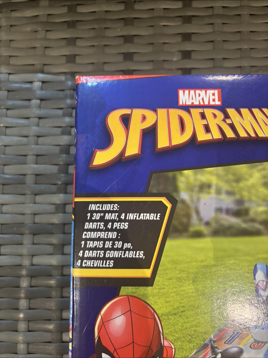 Marvel Spider-Man Inflatable Lawn Darts Game - photo 2