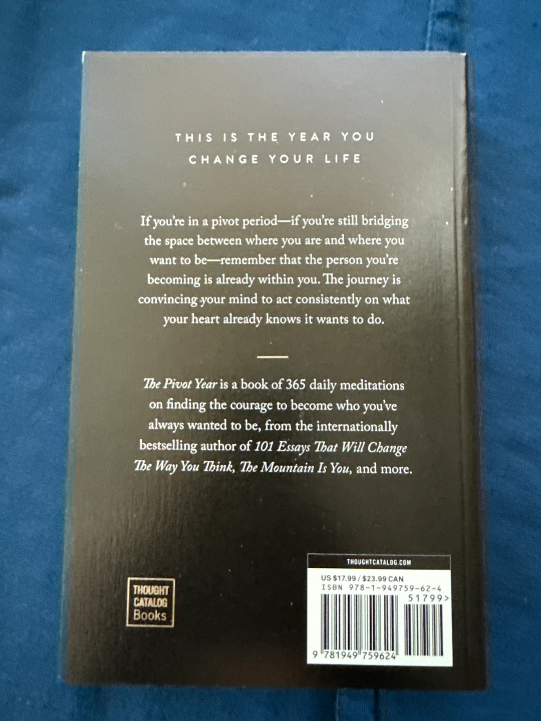 The Pivot Year by Brianna Wiest - 365 Daily Meditations Book - photo 2