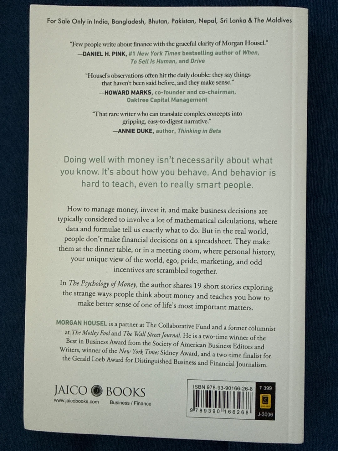 The Psychology of Money by Morgan Housel - photo 2