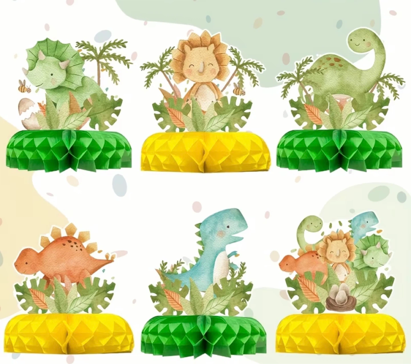 Dinosaur Birthday Party Decor Set - photo 4