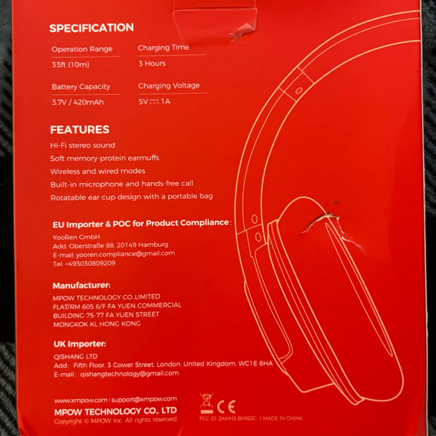 MPOW H7 - Bluetooth Headphones - photo 3
