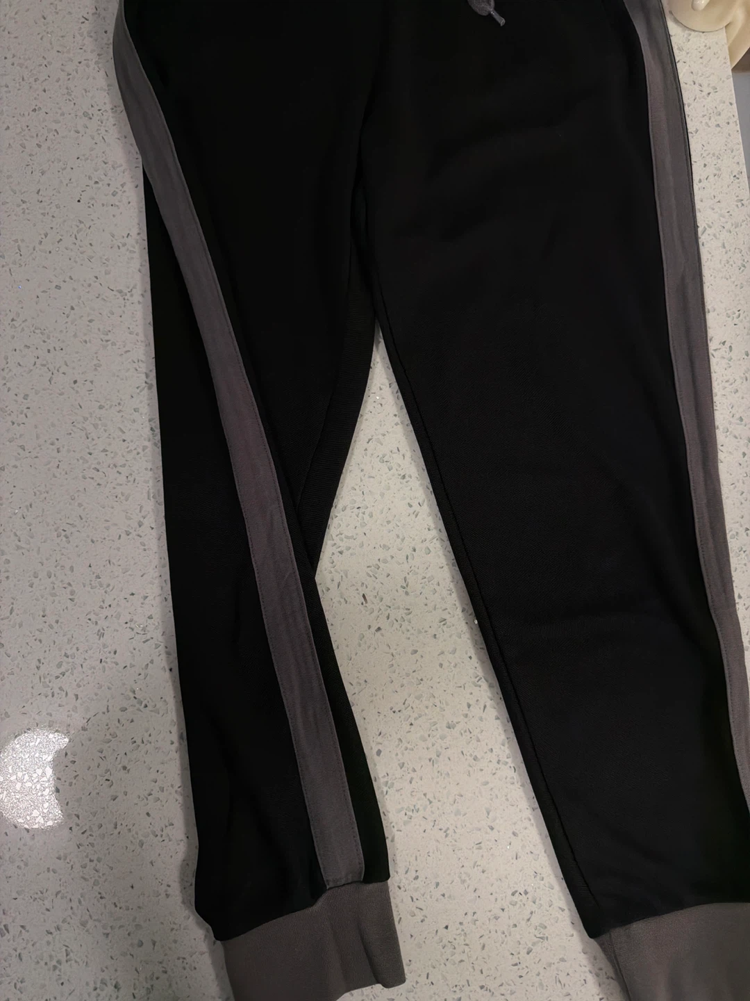 Black Joggers with Grey Stripe - photo 3