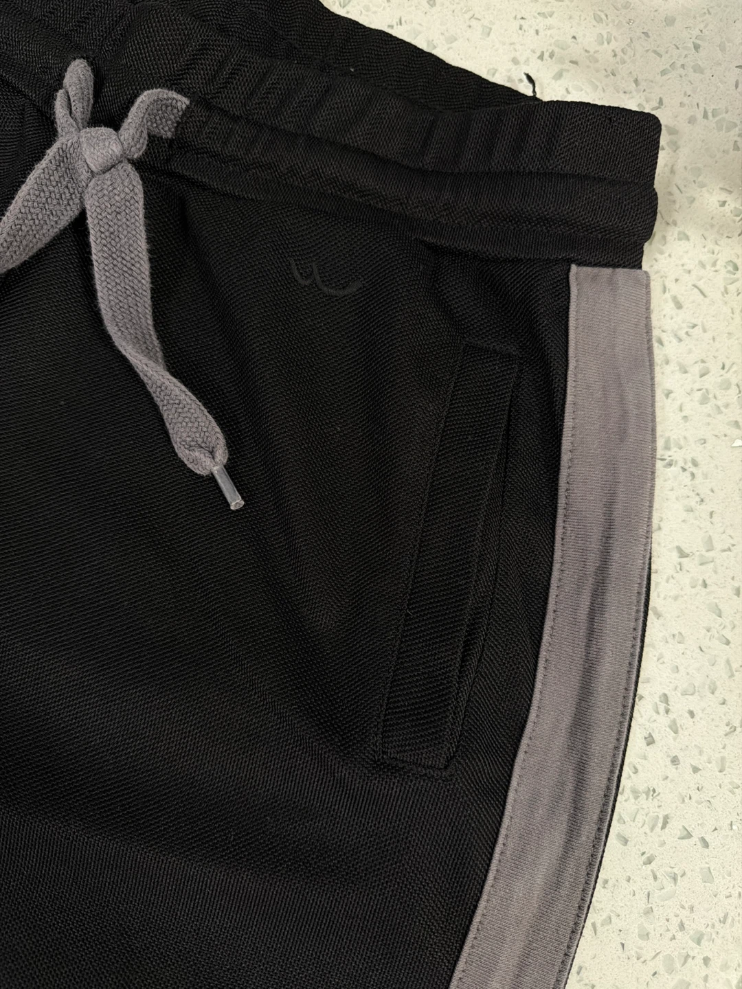 Black Joggers with Grey Stripe - photo 4