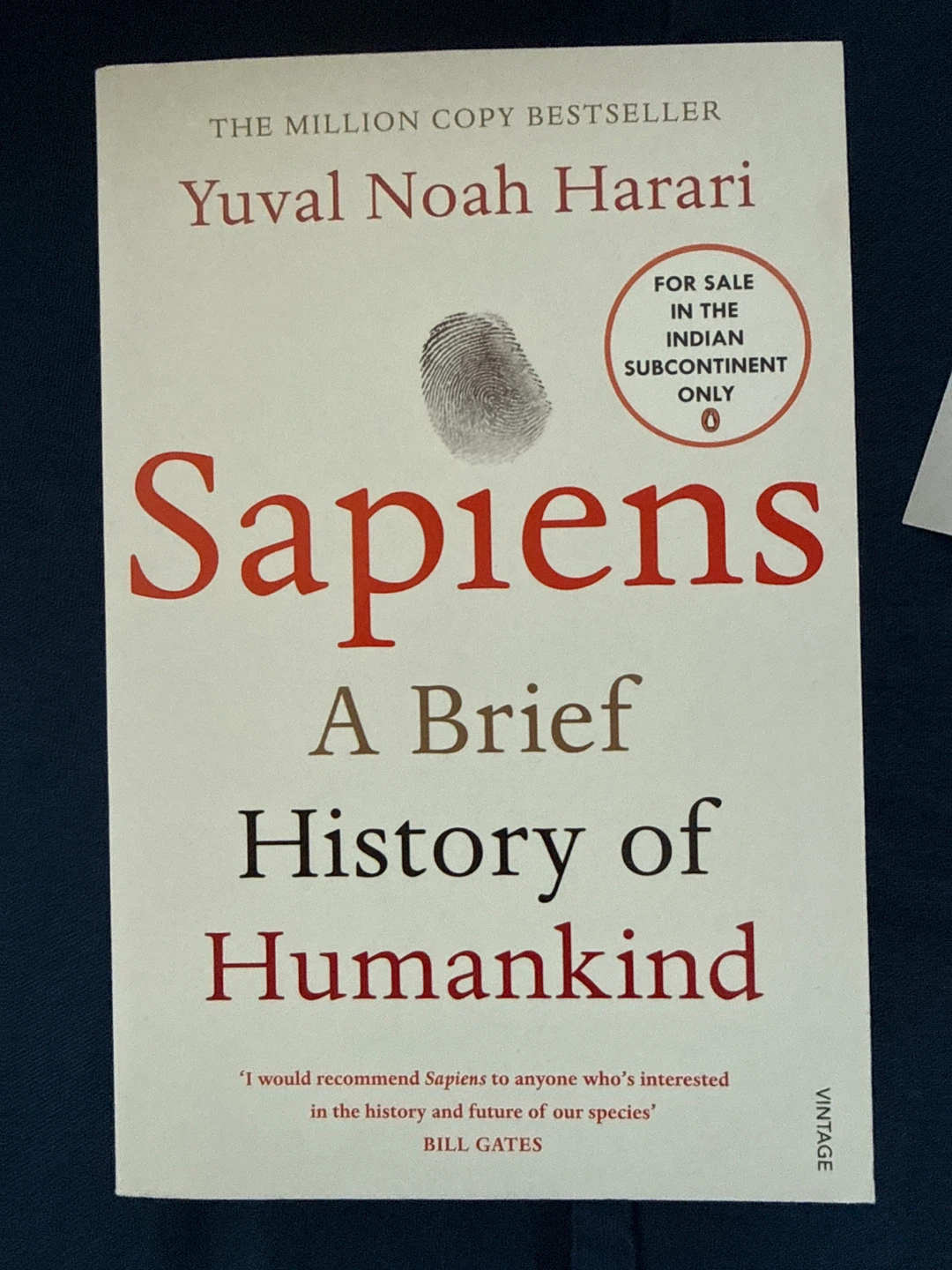 Sapiens: A Brief History of Humankind by Yuval Noah Harari