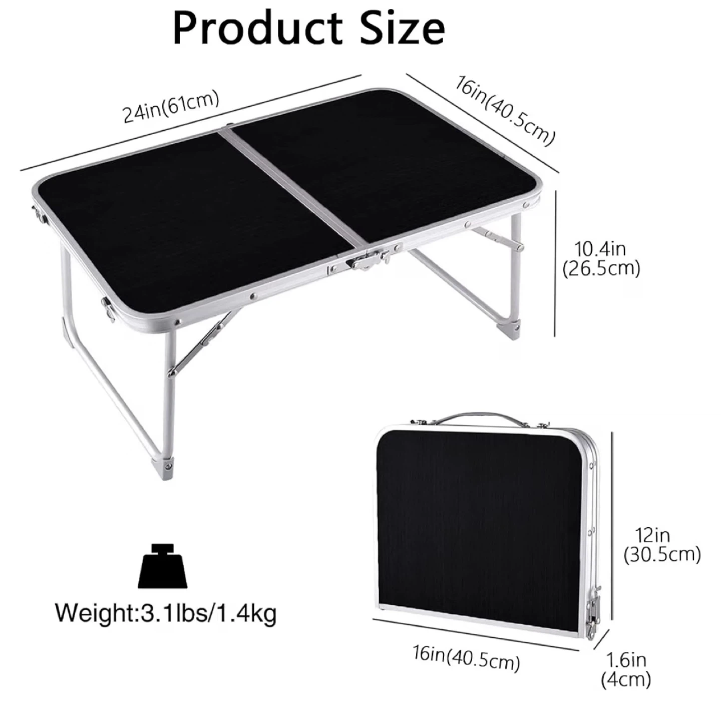 Portable Folding Laptop Table - photo 2