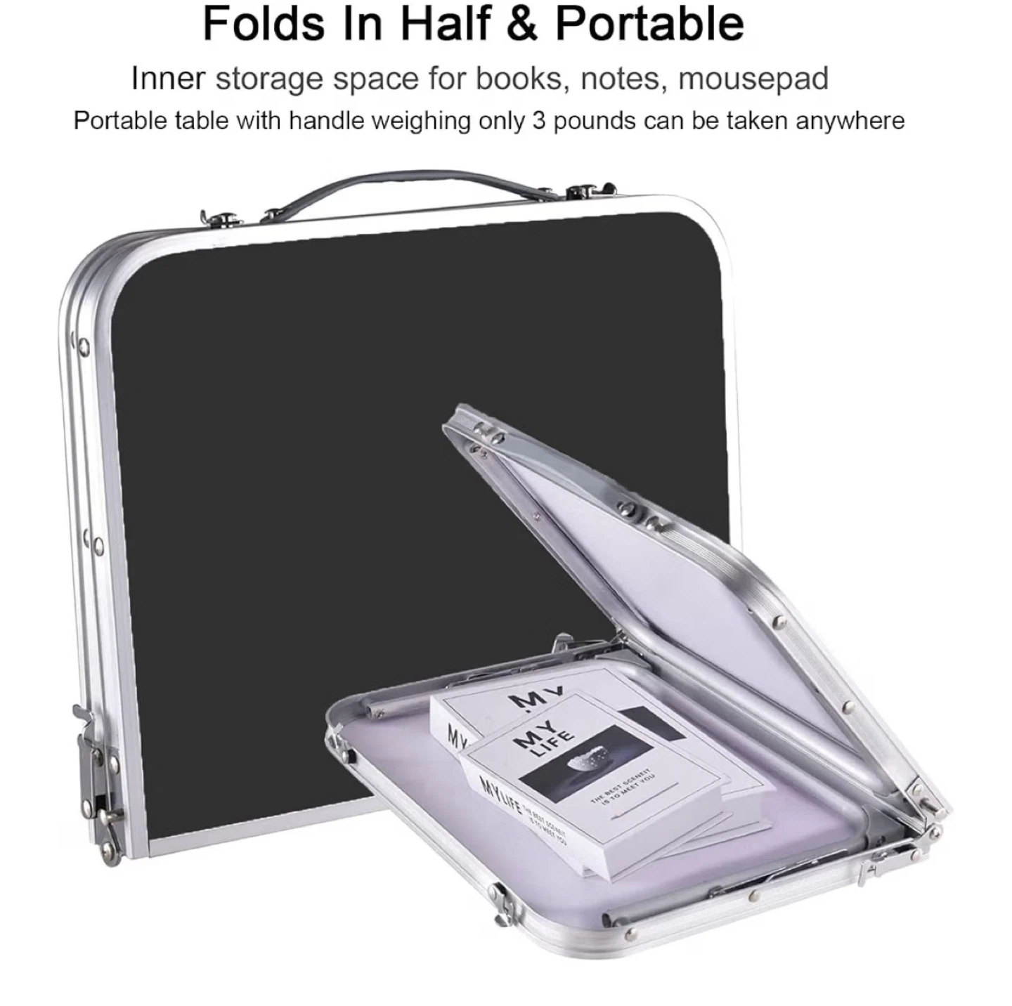 Portable Folding Laptop Table - photo 5