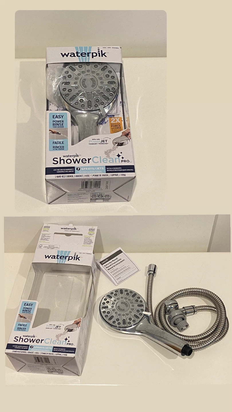 Waterpik Shower Clean Pro Handheld Shower Head