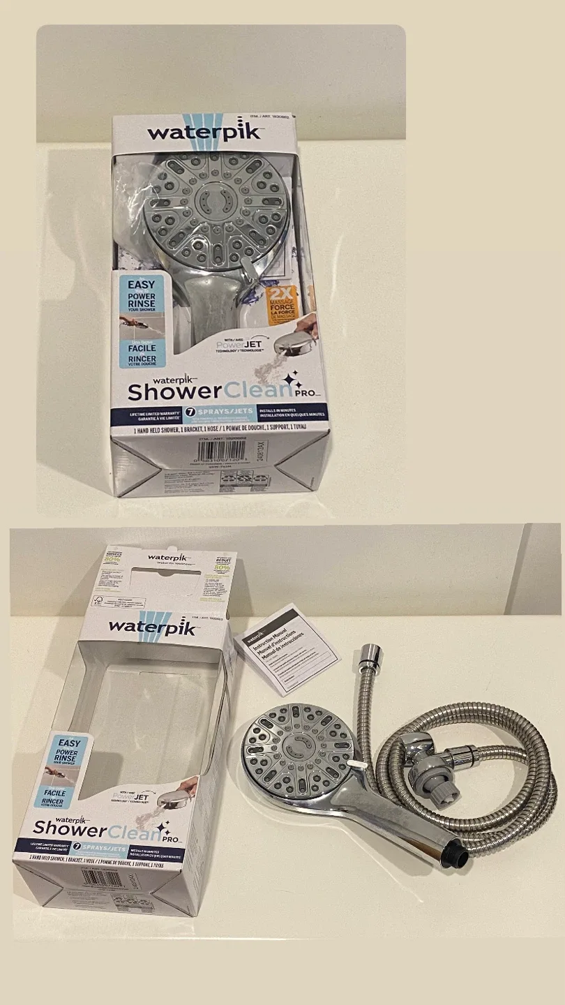 Waterpik Shower Clean Pro Handheld Shower Head