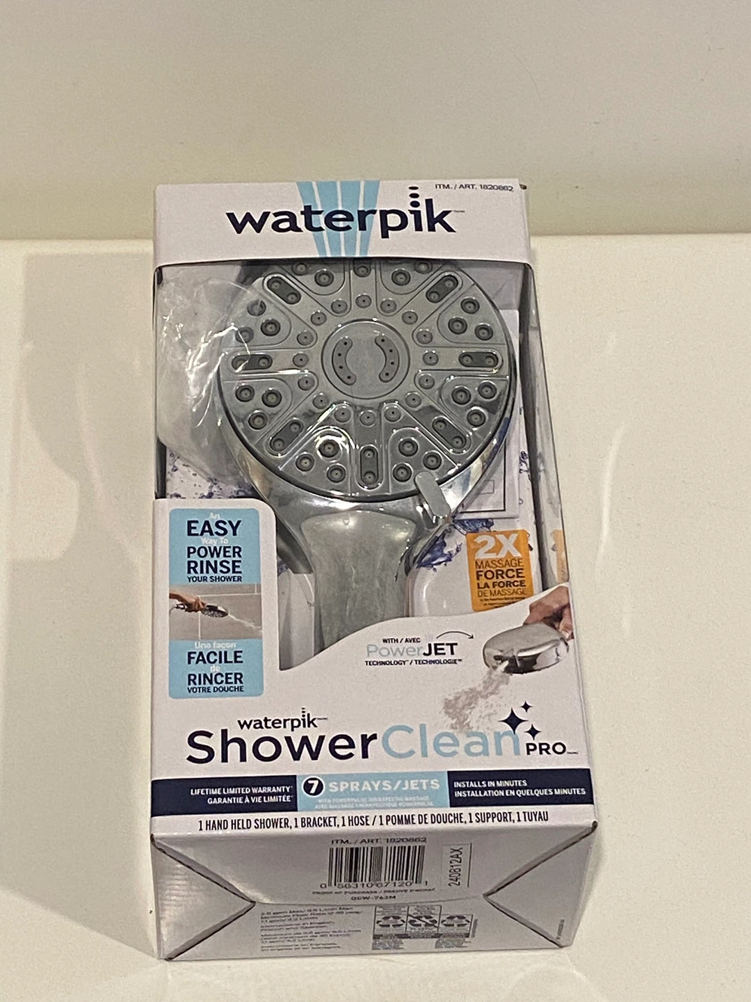 Waterpik Shower Clean Pro Handheld Shower Head - photo 2
