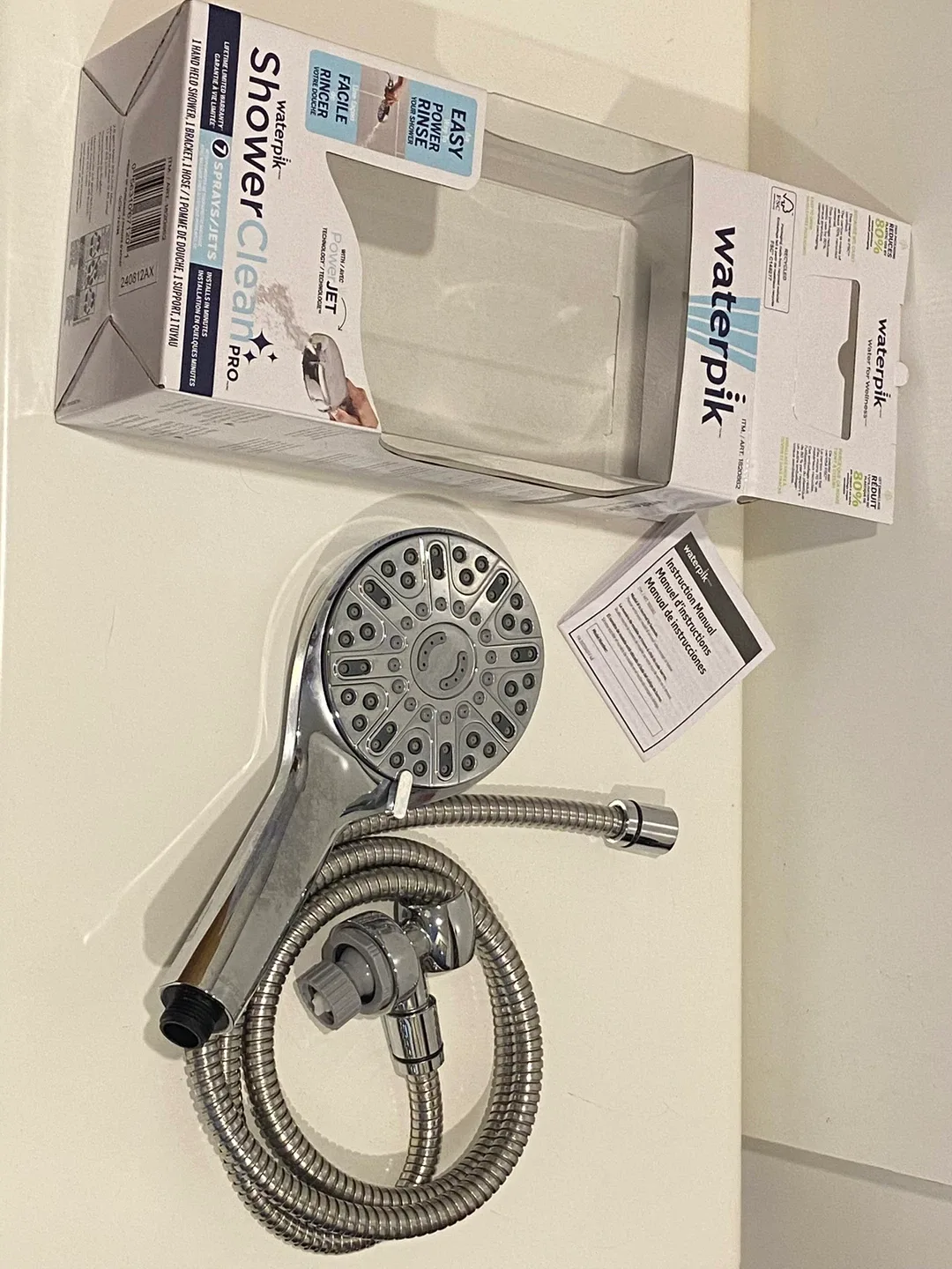 Waterpik Shower Clean Pro Handheld Shower Head - photo 3