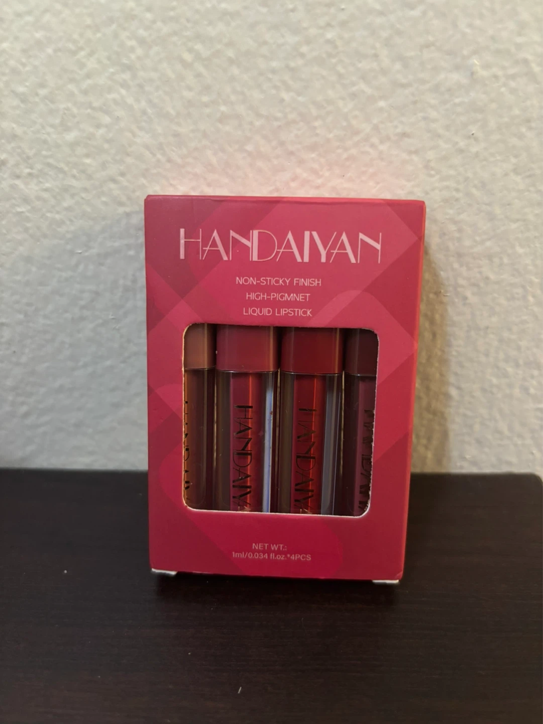 NEW-4pc Handaiyan Liquid Lipstick Set