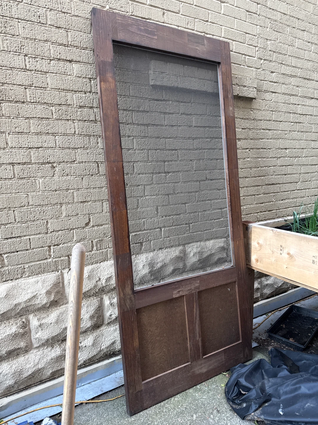 Wooden Screen Door