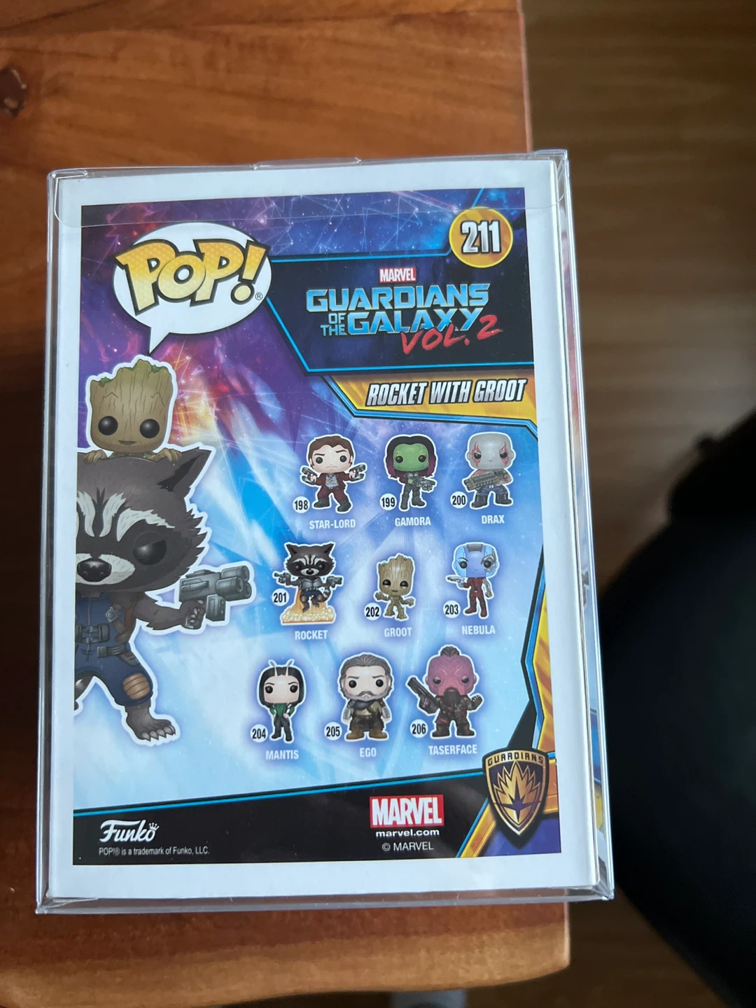 Funko Pop! Rocket with Groot Guardians of the Galaxy Vol. 2 - photo 2