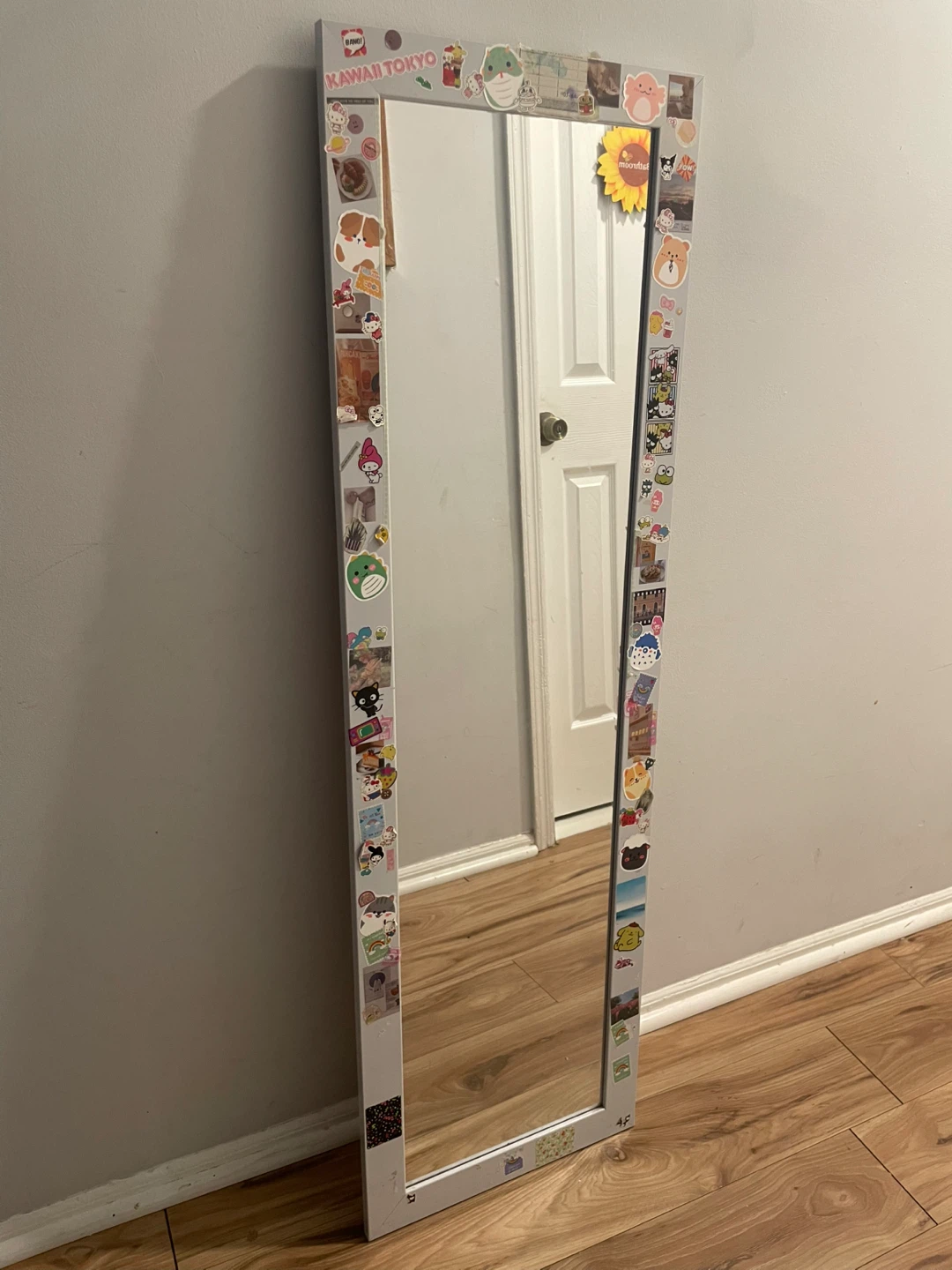 Full Length Mirror with Kawaii Tokyo Stickers - photo 2