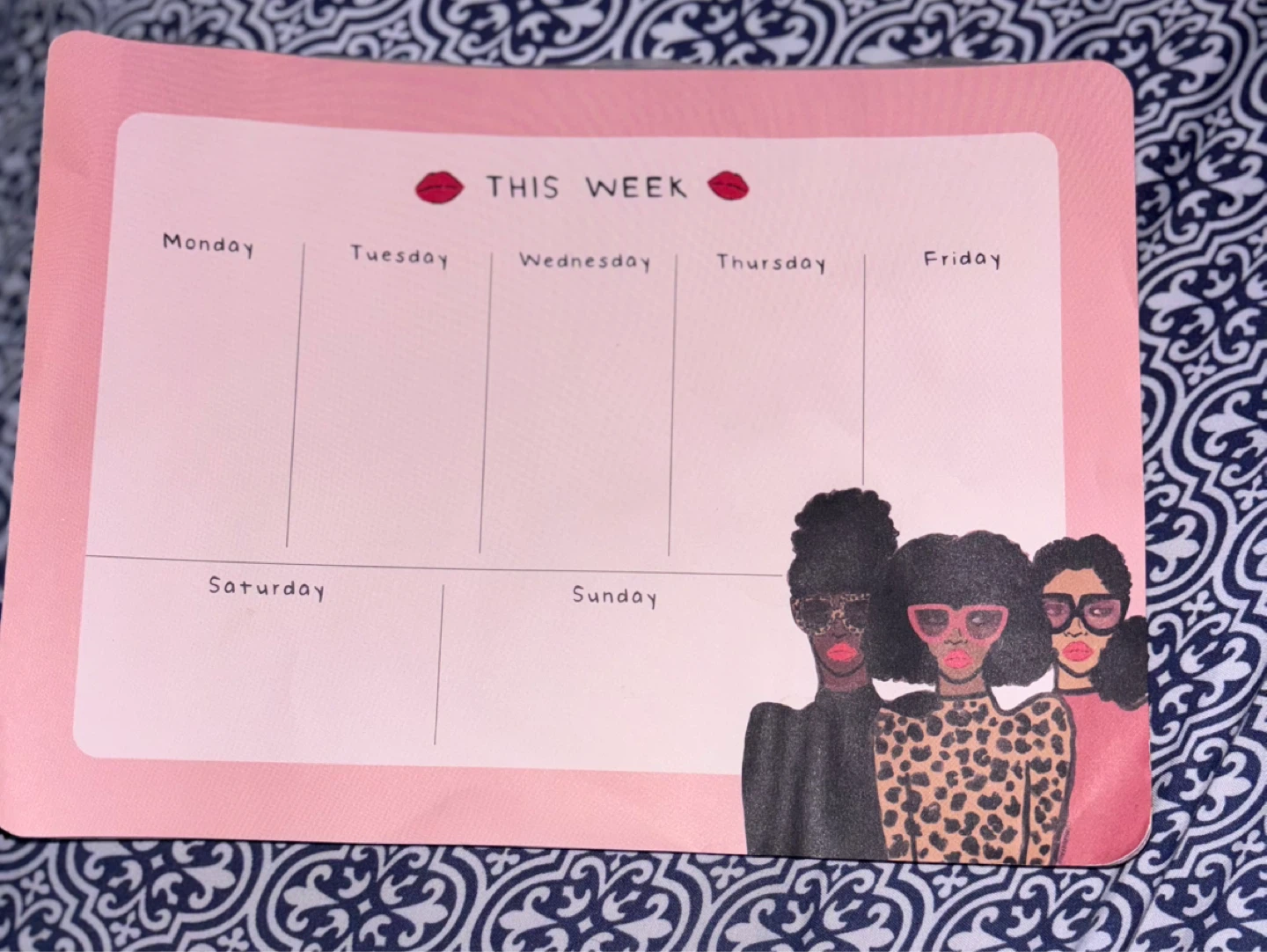 ⚽️This Week Planner Desk Pad