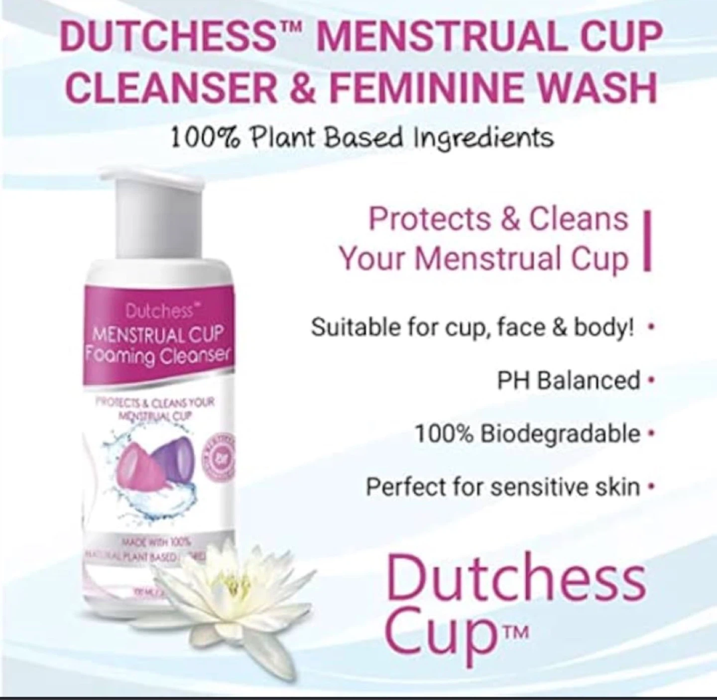 Dutchess Menstrual Cup Foaming Cleanser 100ml - photo 3