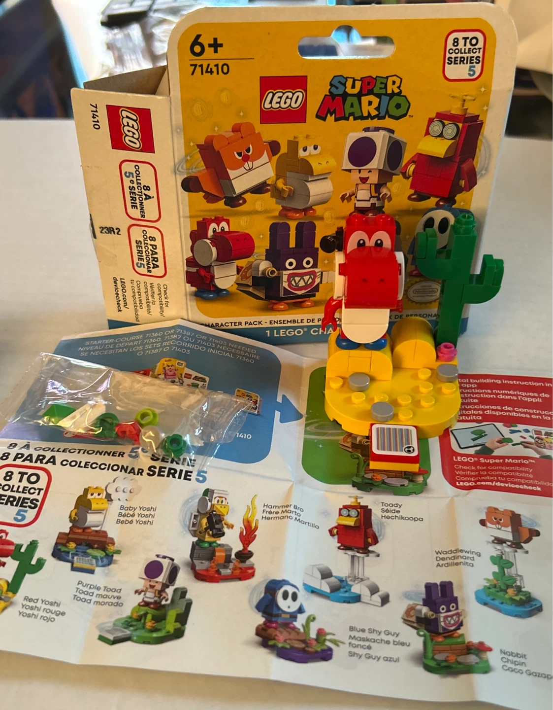 ⚽️LEGO Super Mario Character Pack Series 5 Red Yoshi