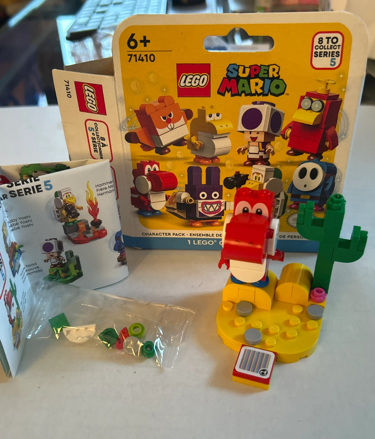 ⚽️LEGO Super Mario Character Pack Series 5 Red Yoshi - photo 2