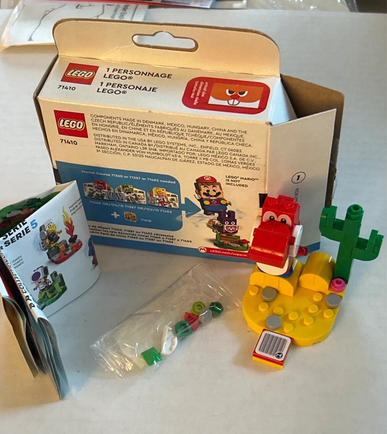 ⚽️LEGO Super Mario Character Pack Series 5 Red Yoshi - photo 4