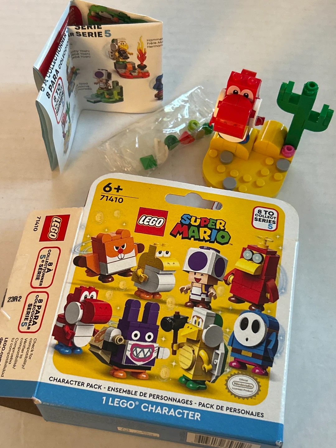 ⚽️LEGO Super Mario Character Pack Series 5 Red Yoshi - photo 5