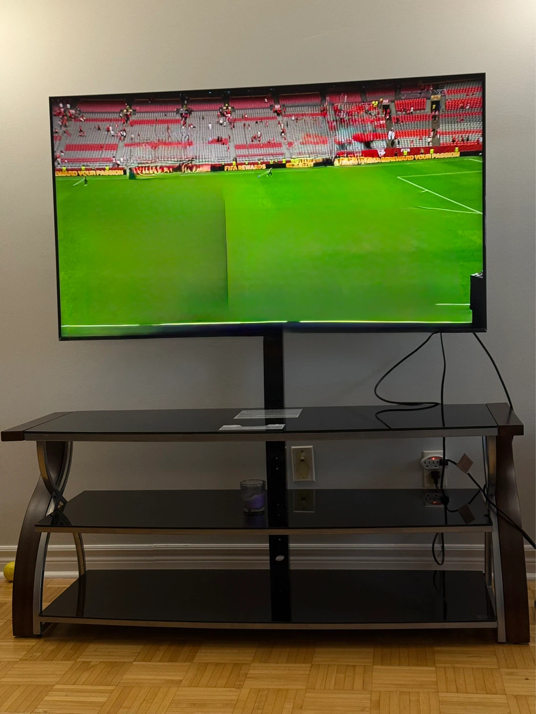 3-in-1 TV Stand (54") – Fits 32"–55" TVs – Moving Sale! - photo 2