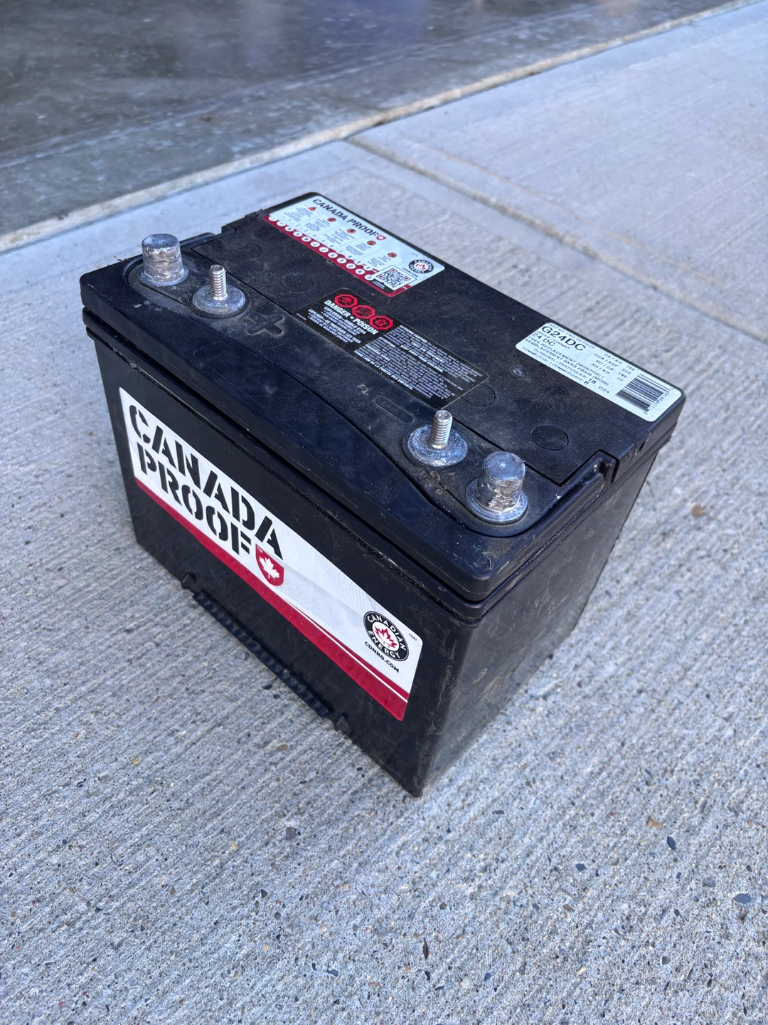 Canada Proof G24DC Battery
