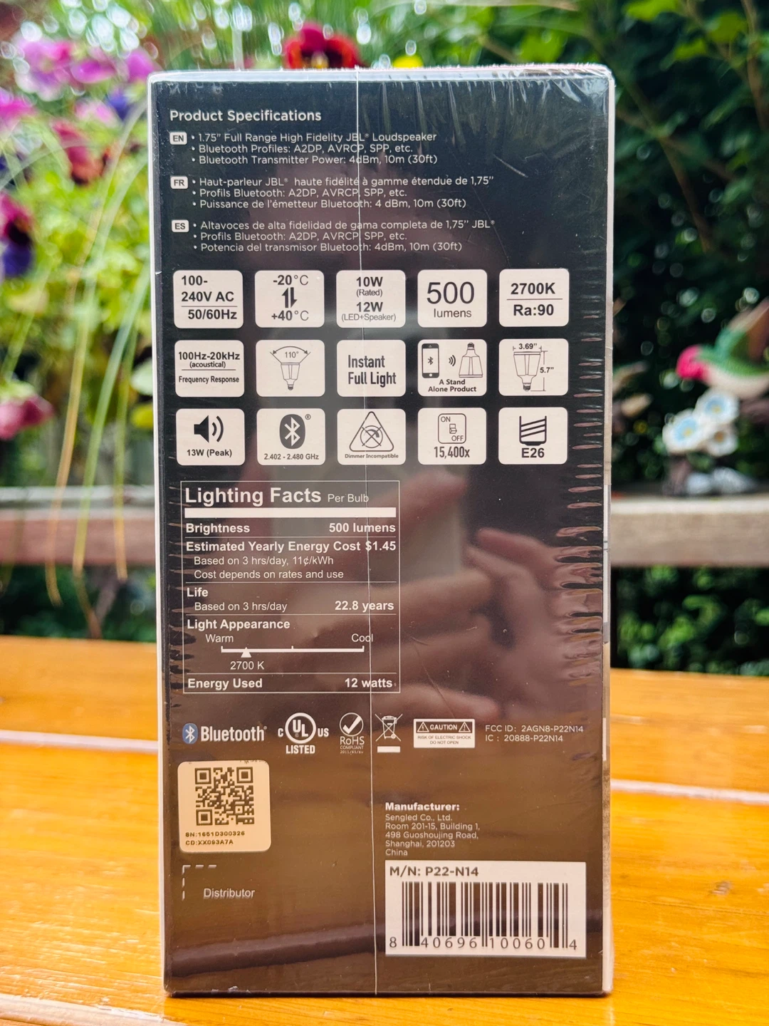 New Sengled Solo Pro Smart Bulb LED + JBL Bluetooth Loudspeaker - photo 2