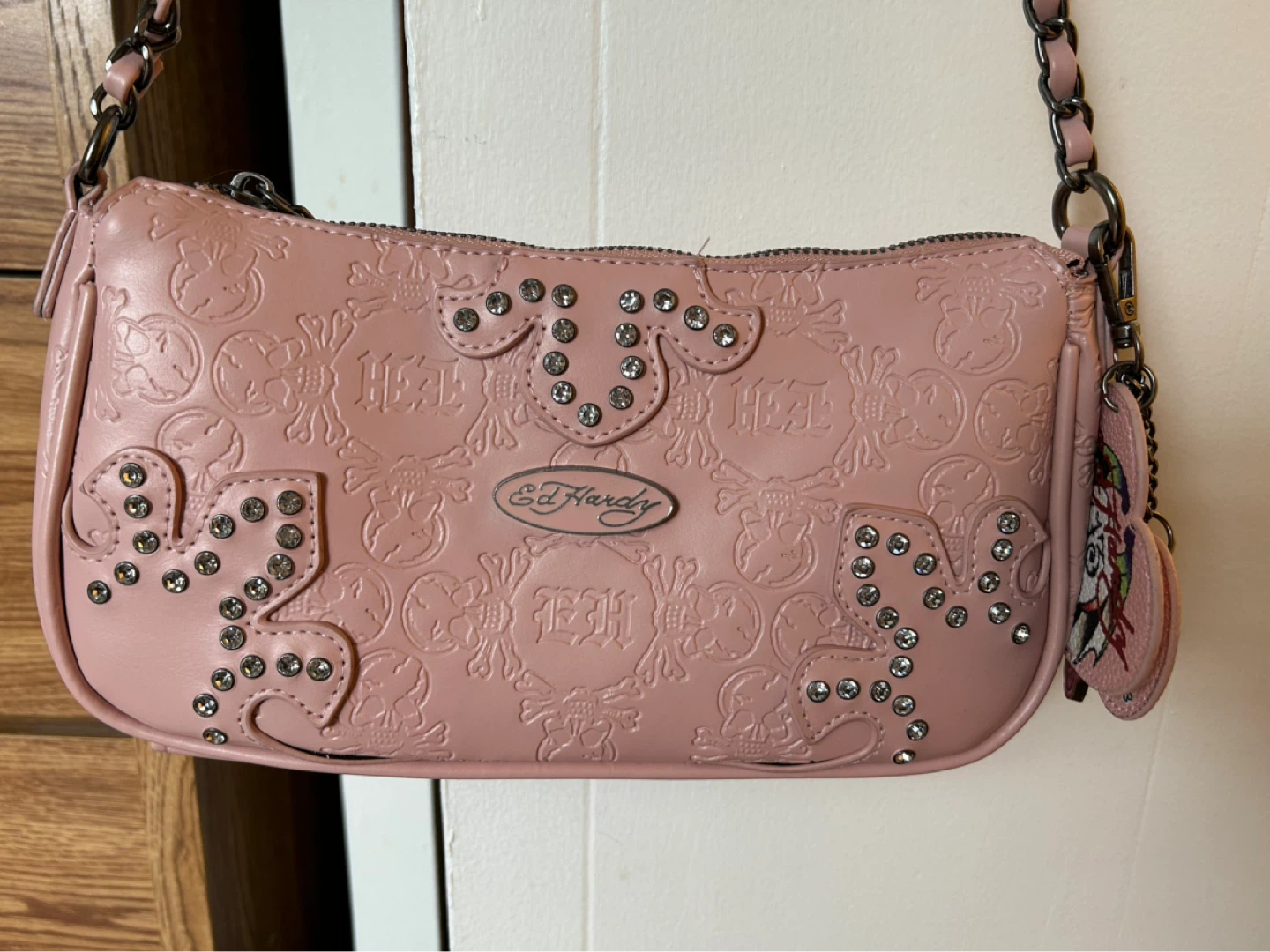 Pink Ed Hardy Purse - photo 5
