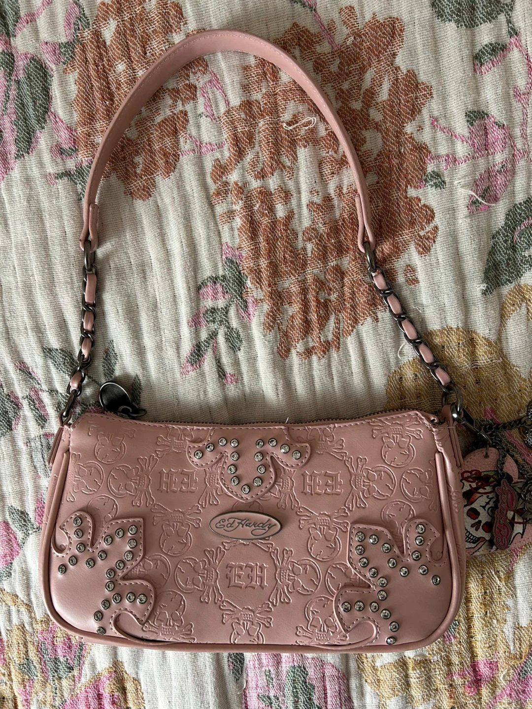 Pink Ed Hardy Purse