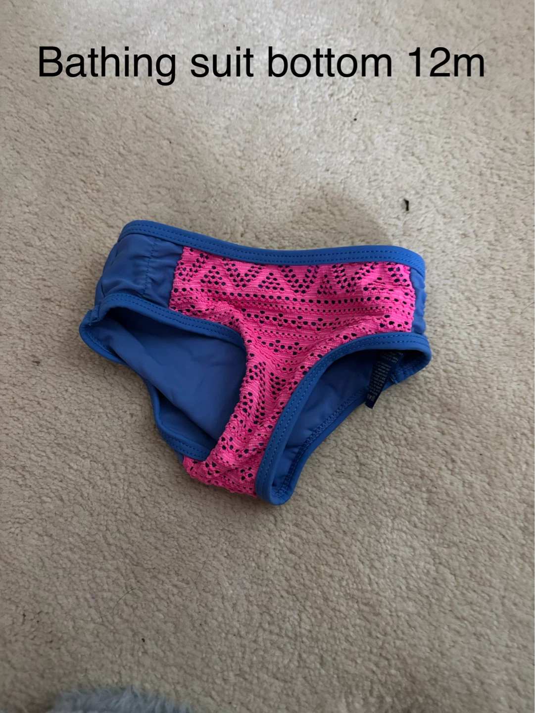 Baby swim wear sizes marker - photo 3