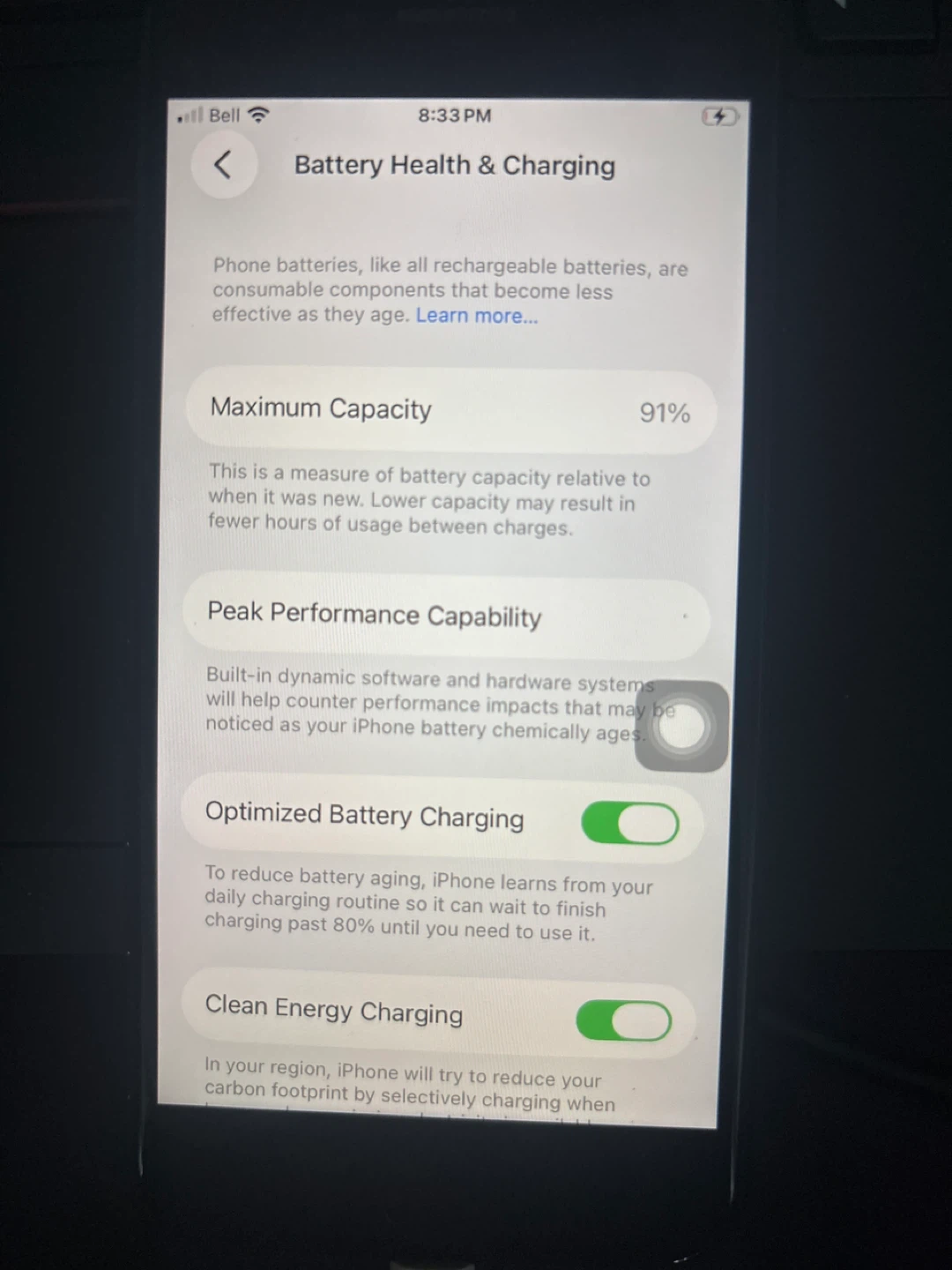 iPhone SE 2nd Gen - Home Button not working - Battery 91%