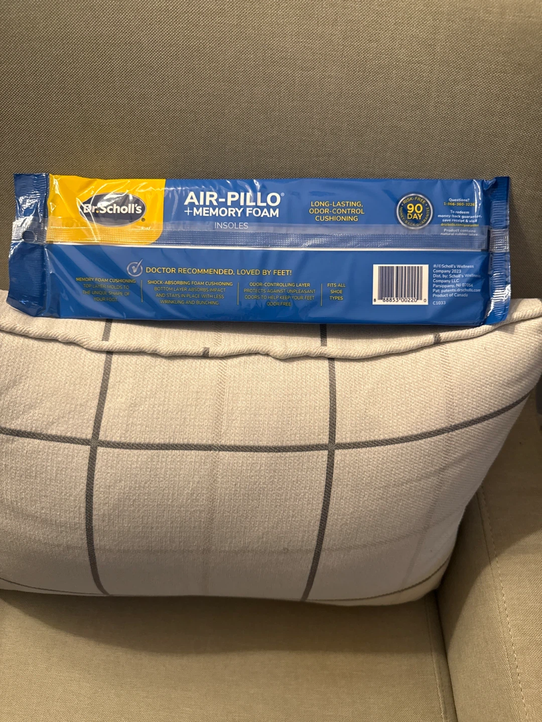 Dr. Scholl's Air-Pillo Memory Foam Insoles - ⚽️ - photo 2