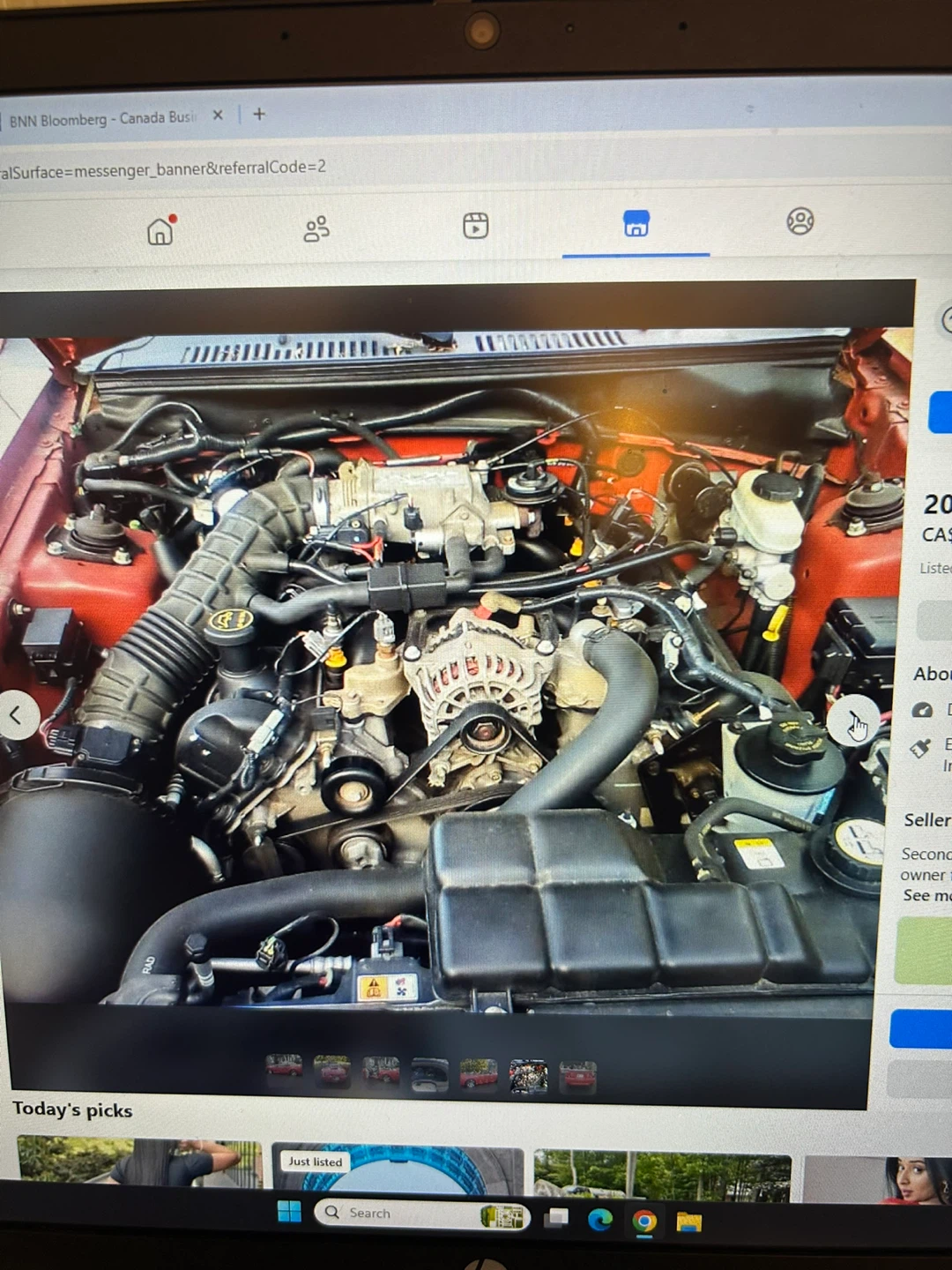 Red Ford Mustang Convertible - photo 5
