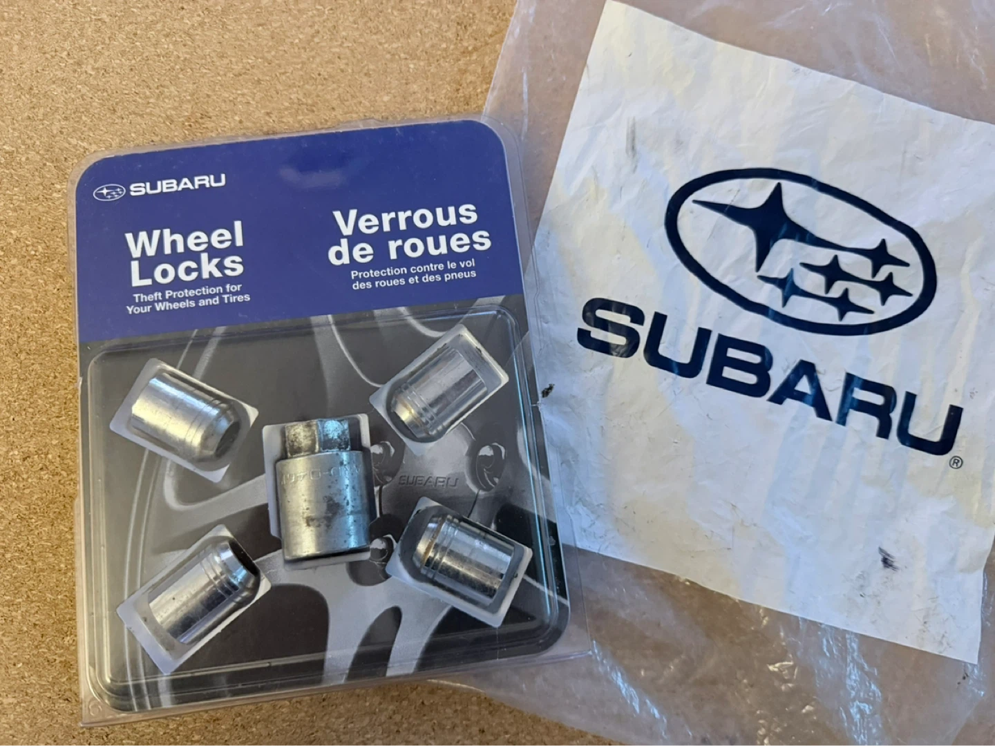 Subaru Wheel Locks by McGard