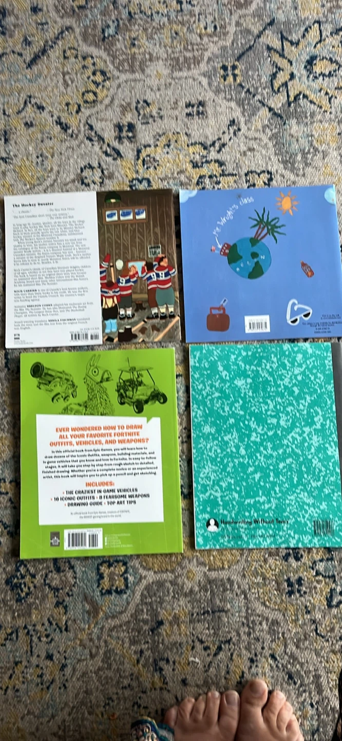 Kids Book Bundle: Hockey Sweater , Fortnite Draw and more! - photo 2
