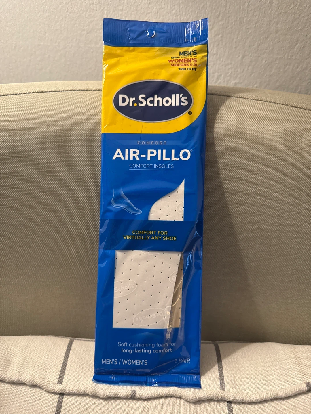 Dr. Scholl's Air-Pillo Comfort Insoles - Men's/Women's - ⚽️