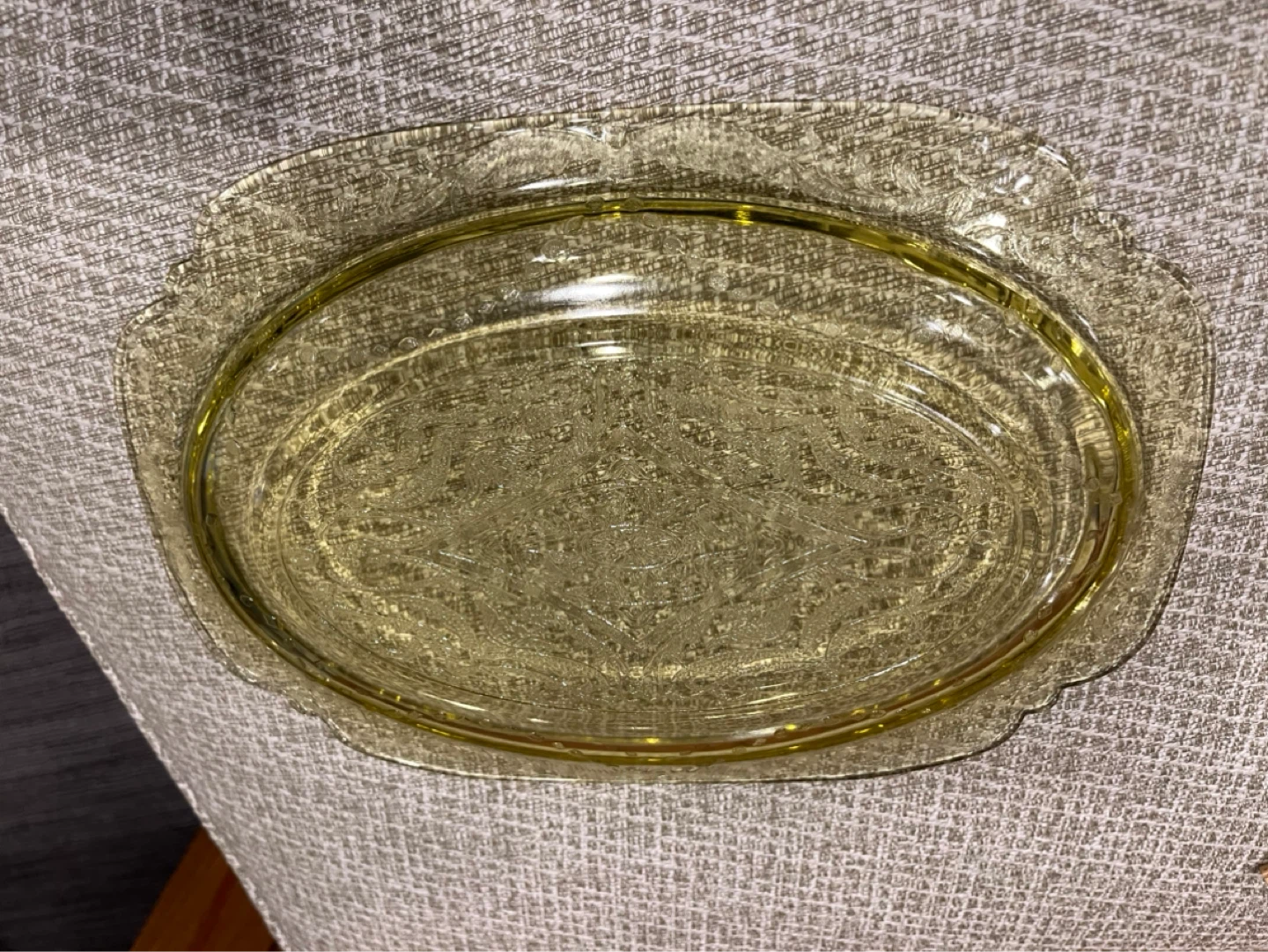 Vintage Glass Plate - photo 2