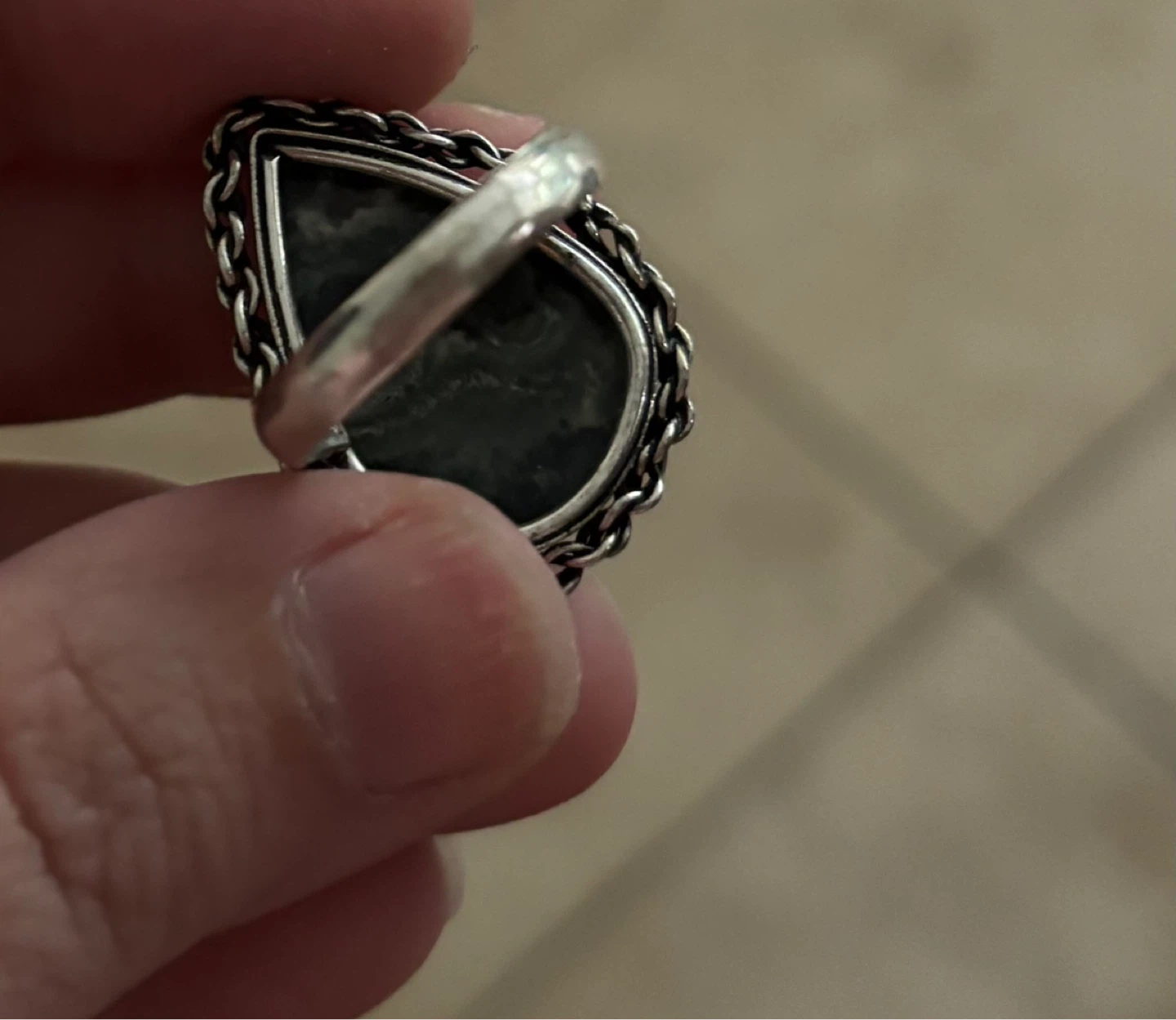Kambaba Jasper Statement Ring - photo 2